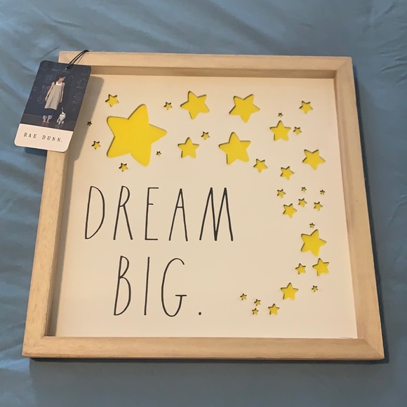 Dream Big wall art by Rae Dunn - Picture 1 of 1